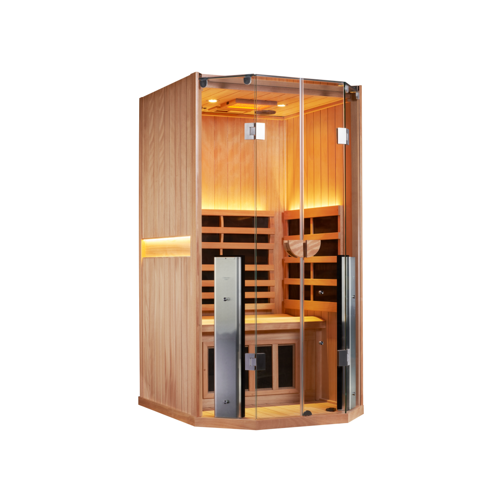 Clearlight Sanctuary Sauna for 1 person.