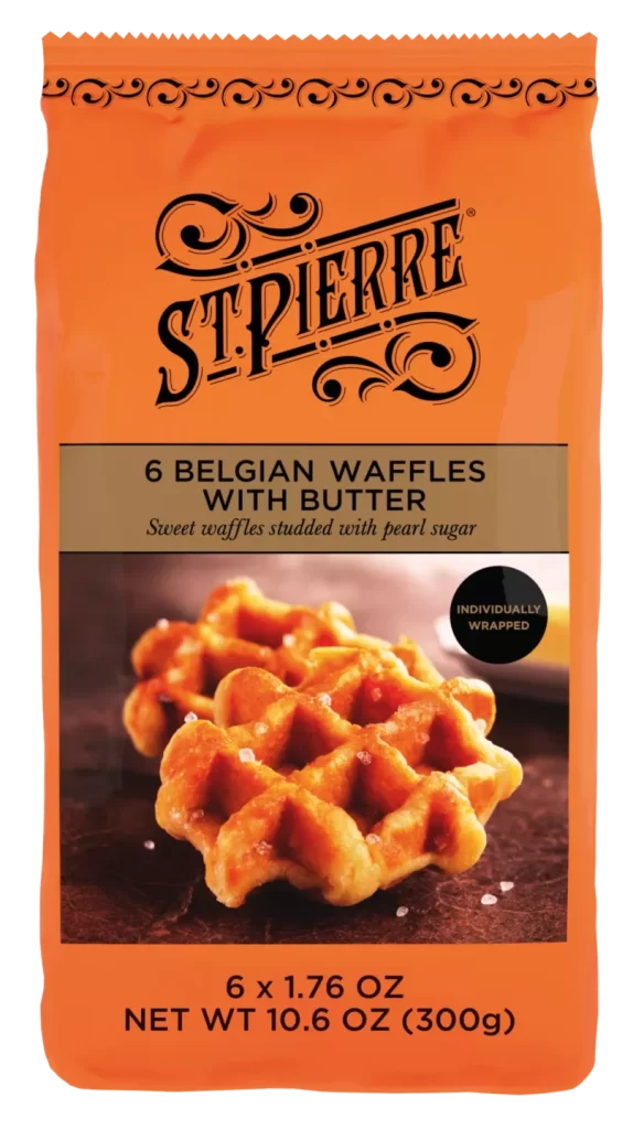 St. Pierre French waffles